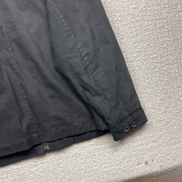 VTG Pierre Cardin Black Full Zip Jacket Men's L Lightweight Windbreaker - Picture 11 of 12
